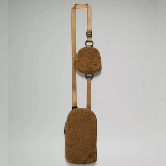 lululemon modular crossbody bag lululemon athletica | Bags | Lululemon Modular Phone Fleece Crossbody Bag  Bronze Brown Nwt